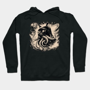 Vintage Lovecraft cat Hoodie